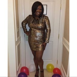 ASOS Curve Sequin Dress